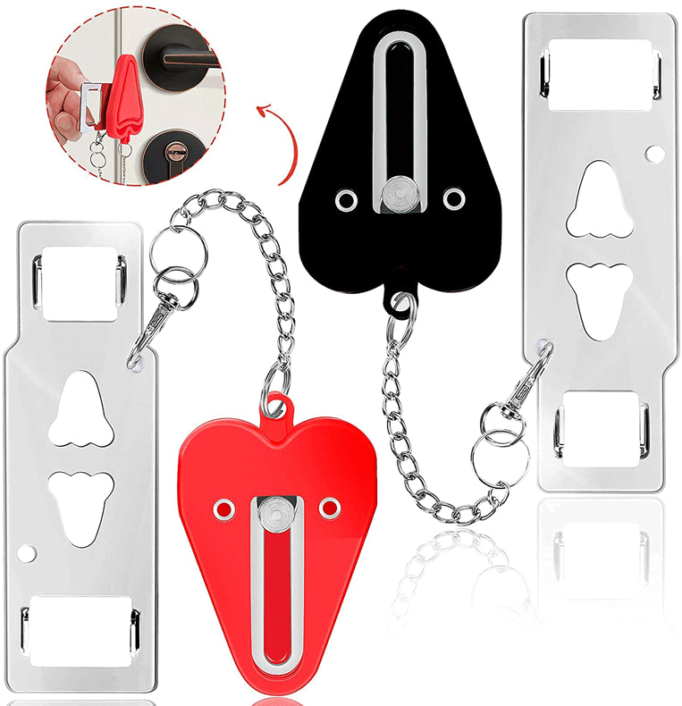 TravelEase Anti-Theft Door Lock — Secure Any Room Instantly