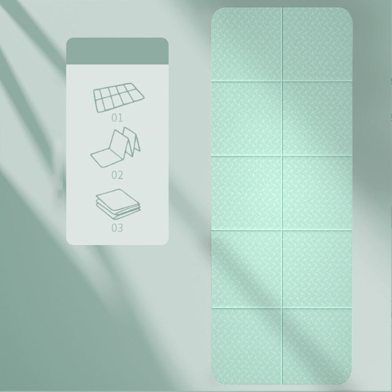 Folding yoga mat outdoor yoga mat