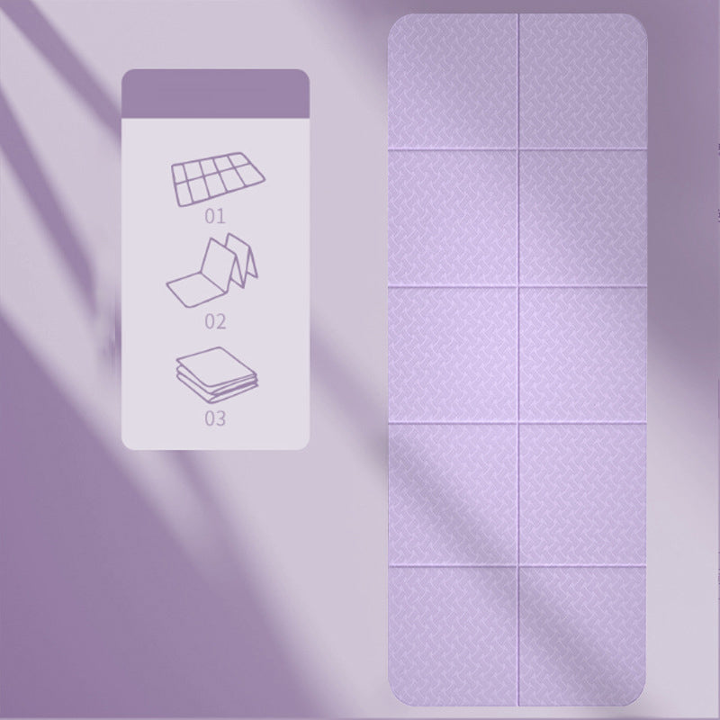 Folding yoga mat outdoor yoga mat