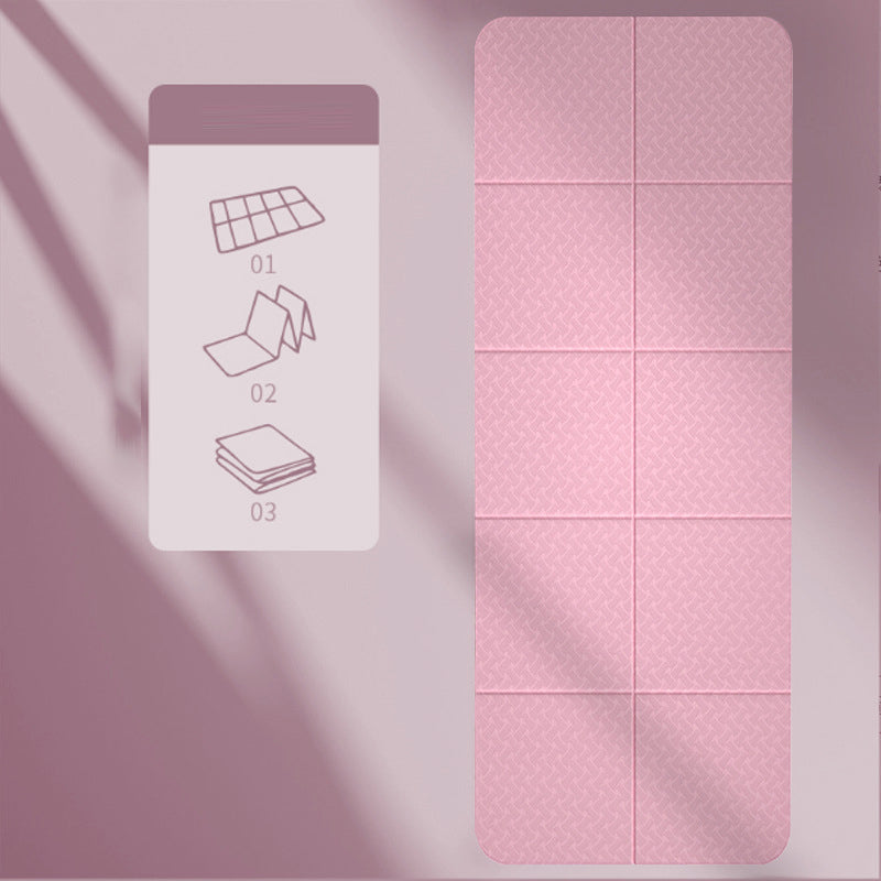 Folding yoga mat outdoor yoga mat