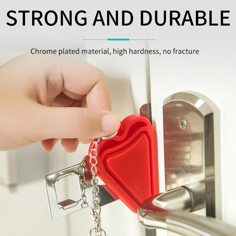 TravelEase Anti-Theft Door Lock — Secure Any Room Instantly