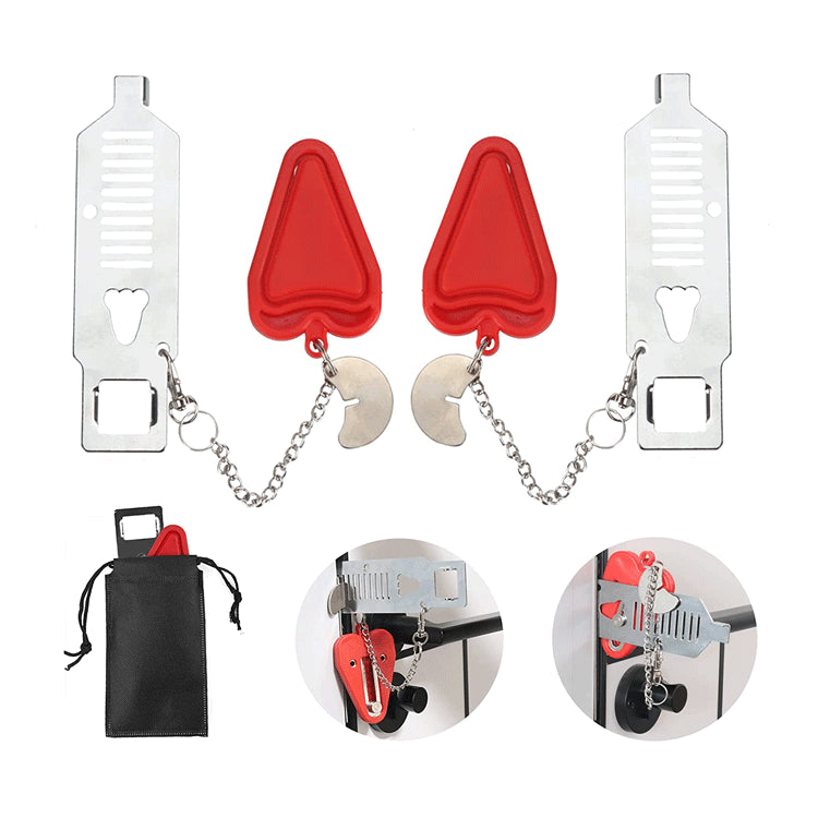 TravelEase Anti-Theft Door Lock — Secure Any Room Instantly