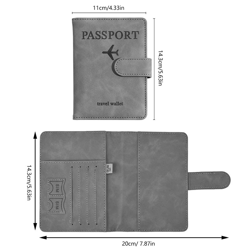TravelEase™ RFID Passport Wallet