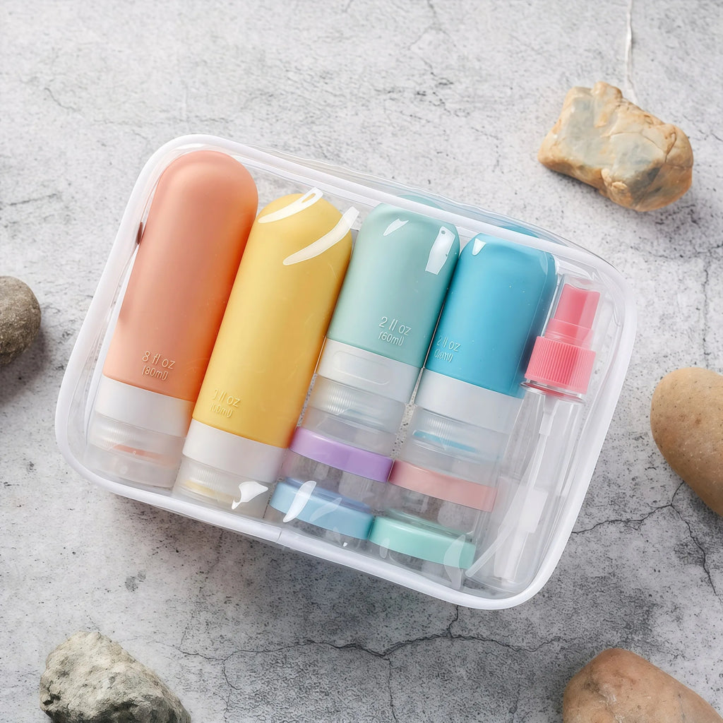 TravelEase™ Leakproof Travel Bottle Set
