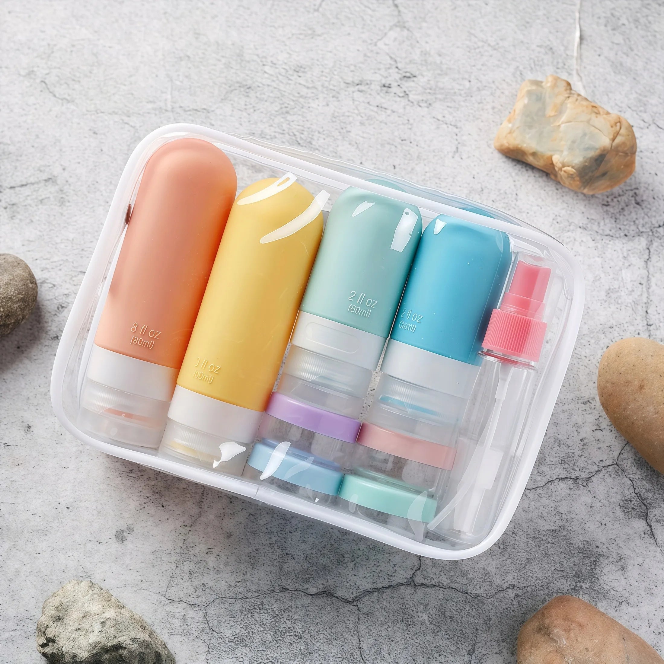 TravelEase™ Leakproof Travel Bottle Set
